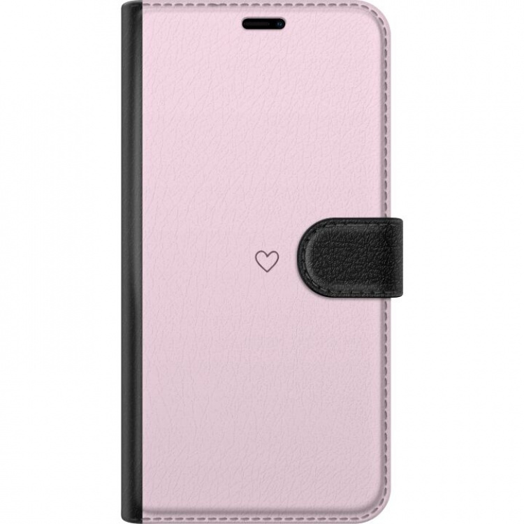 Lommeboketui til Samsung Galaxy A40 med Hjerte motiv