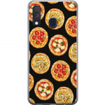 Mobildeksel til Samsung Galaxy A40 med Pizza motiv