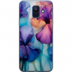 Mobildeksel til Samsung Galaxy A6 (2018) med Magiske blomster motiv