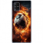Mobildeksel til Samsung Galaxy A71 5G med Fotball motiv