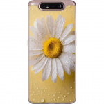 Mobildeksel til Samsung Galaxy A80 med Porselensblomst motiv