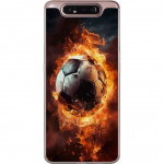 Mobildeksel til Samsung Galaxy A80 med Fotball motiv
