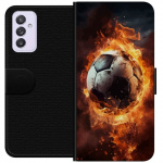 Lommeboketui til Samsung Galaxy A82 5G med Fotball motiv