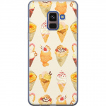 Mobildeksel til Samsung Galaxy A8 (2018) med Glassig motiv