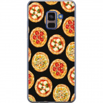 Mobildeksel til Samsung Galaxy A8 (2018) med Pizza motiv