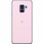 Mobildeksel til Samsung Galaxy A8 (2018) med Hjerte motiv