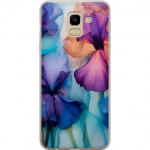 Mobildeksel til Samsung Galaxy J6 med Magiske blomster motiv