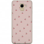 Mobildeksel til Samsung Galaxy J6 med Kirsebær motiv