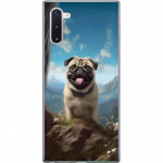 Mobildeksel til Samsung Galaxy Note10 med Glad Hund motiv