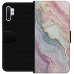 Lommeboketui til Samsung Galaxy Note10+ med Marmor motiv