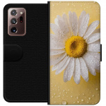 Lommeboketui til Samsung Galaxy Note20 Ultra med Porselensblomst motiv