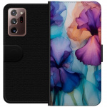 Lommeboketui til Samsung Galaxy Note20 Ultra med Magiske blomster motiv