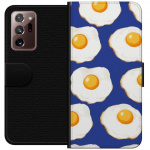 Lommeboketui til Samsung Galaxy Note20 Ultra med Stekte egg motiv