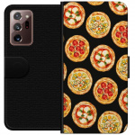 Lommeboketui til Samsung Galaxy Note20 Ultra med Pizza motiv