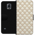 Lommeboketui til Samsung Galaxy Note 4 med Gullglans motiv