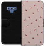 Lommeboketui til Samsung Galaxy Note9 med Kirsebær motiv Lommeboketui til Samsung Galaxy Note9 med Kirsebær motiv
