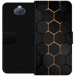 Lommeboketui til Sony Xperia 10 med Luksuriøst Mønster motiv