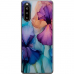 Mobildeksel til Sony Xperia 10 II med Magiske blomster motiv Mobildeksel til Sony Xperia 10 II med Magiske blomster motiv
