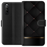 Lommeboketui til Sony Xperia 10 III med Luksuslinje motiv