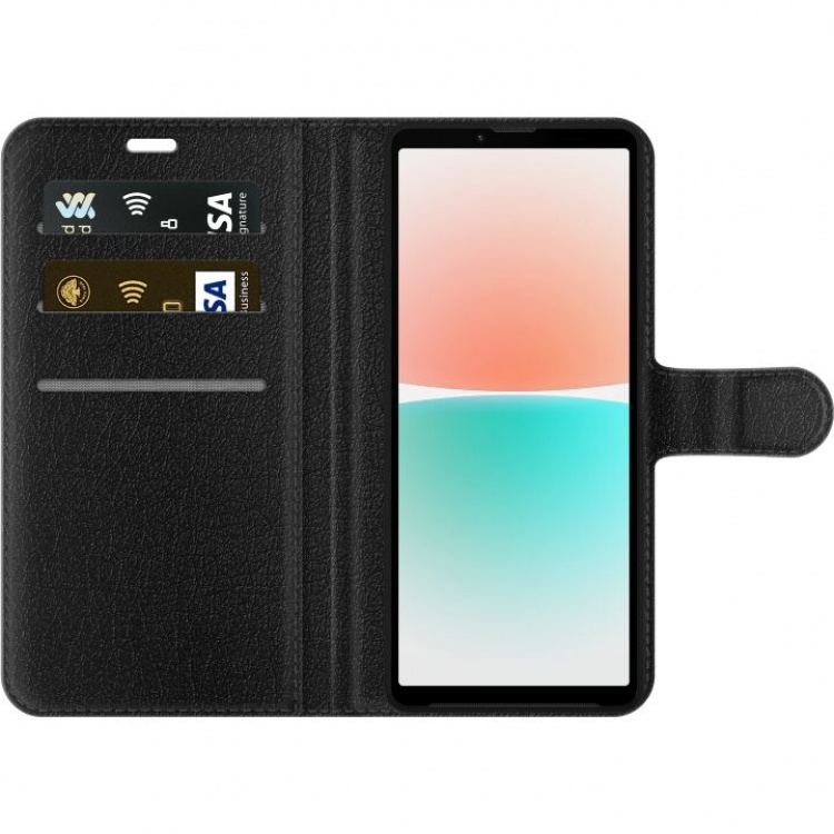 Lommeboketui til Sony Xperia 10 IV med Glad Hund motiv