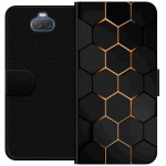 Lommeboketui til Sony Xperia 10 Plus med Luksuriøst Mønster motiv