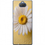Mobildeksel til Sony Xperia 10 Plus med Porselensblomst motiv