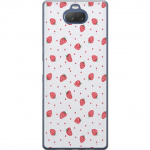 Mobildeksel til Sony Xperia 10 Plus med Jordbær motiv