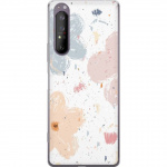 Mobildeksel til Sony Xperia 1 II med Blomster motiv