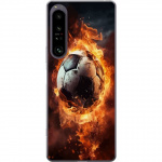 Mobildeksel til Sony Xperia 1 IV med Fotball motiv