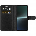 Lommeboketui til Sony Xperia 1 V med Rosa Hjerte motiv Lommeboketui til Sony Xperia 1 V med Rosa Hjerte motiv