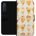 Lommeboketui til Sony Xperia 5 II med Glassig motiv