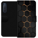 Lommeboketui til Sony Xperia 5 II med Luksuriøst Mønster motiv