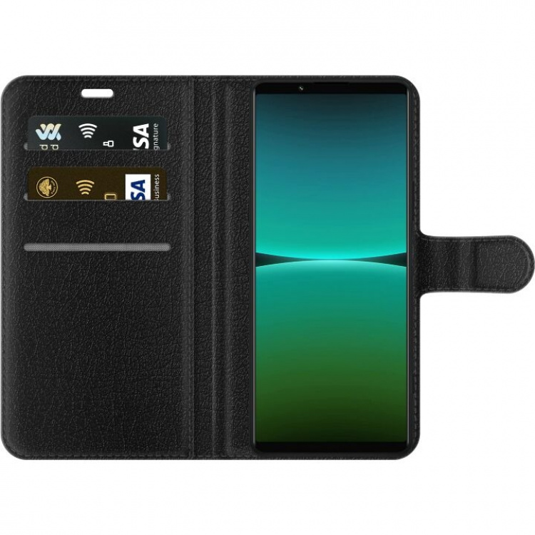 Lommeboketui til Sony Xperia 5 IV med Kattmønster motiv Lommeboketui til Sony Xperia 5 IV med Kattmønster motiv