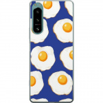 Mobildeksel til Sony Xperia 5 IV med Stekte egg motiv