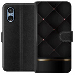 Lommeboketui til Sony Xperia 5 V med Luksuslinje motiv