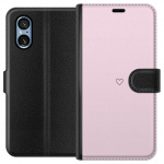 Lommeboketui til Sony Xperia 5 V med Hjerte motiv