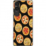 Mobildeksel til Sony Xperia 5 V med Pizza motiv