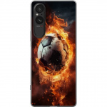 Mobildeksel til Sony Xperia 5 V med Fotball motiv