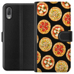 Lommeboketui til Sony Xperia L3 med Pizza motiv