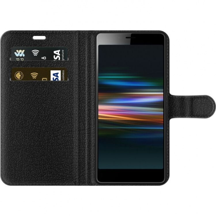 Lommeboketui til Sony Xperia L3 med Luksuriøst motiv Lommeboketui til Sony Xperia L3 med Luksuriøst motiv