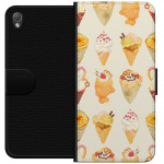 Lommeboketui til Sony Xperia Z3 med Glassig motiv