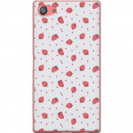 Mobildeksel til Sony Xperia Z5 Compact med Jordbær motiv