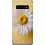 Mobildeksel til Samsung Galaxy S10 med Porselensblomst motiv