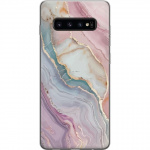 Mobildeksel til Samsung Galaxy S10 med Marmor motiv