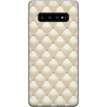 Mobildeksel til Samsung Galaxy S10 med Gullglans motiv