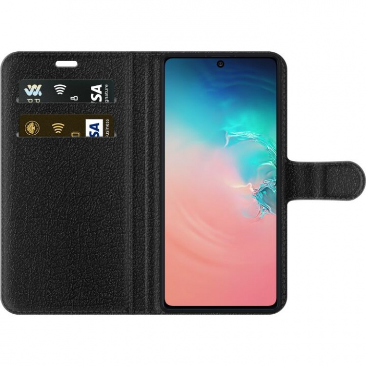 Lommeboketui til Samsung Galaxy S10 Lite med Glassig motiv Lommeboketui til Samsung Galaxy S10 Lite med Glassig motiv