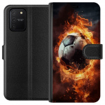 Lommeboketui til Samsung Galaxy S10 Lite med Fotball motiv