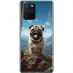 Mobildeksel til Samsung Galaxy S10 Lite med Glad Hund motiv
