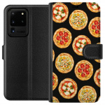 Lommeboketui til Samsung Galaxy S20 Ultra med Pizza motiv