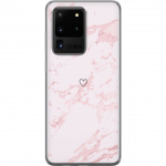 Mobildeksel til Samsung Galaxy S20 Ultra med Rosa Hjerte motiv
